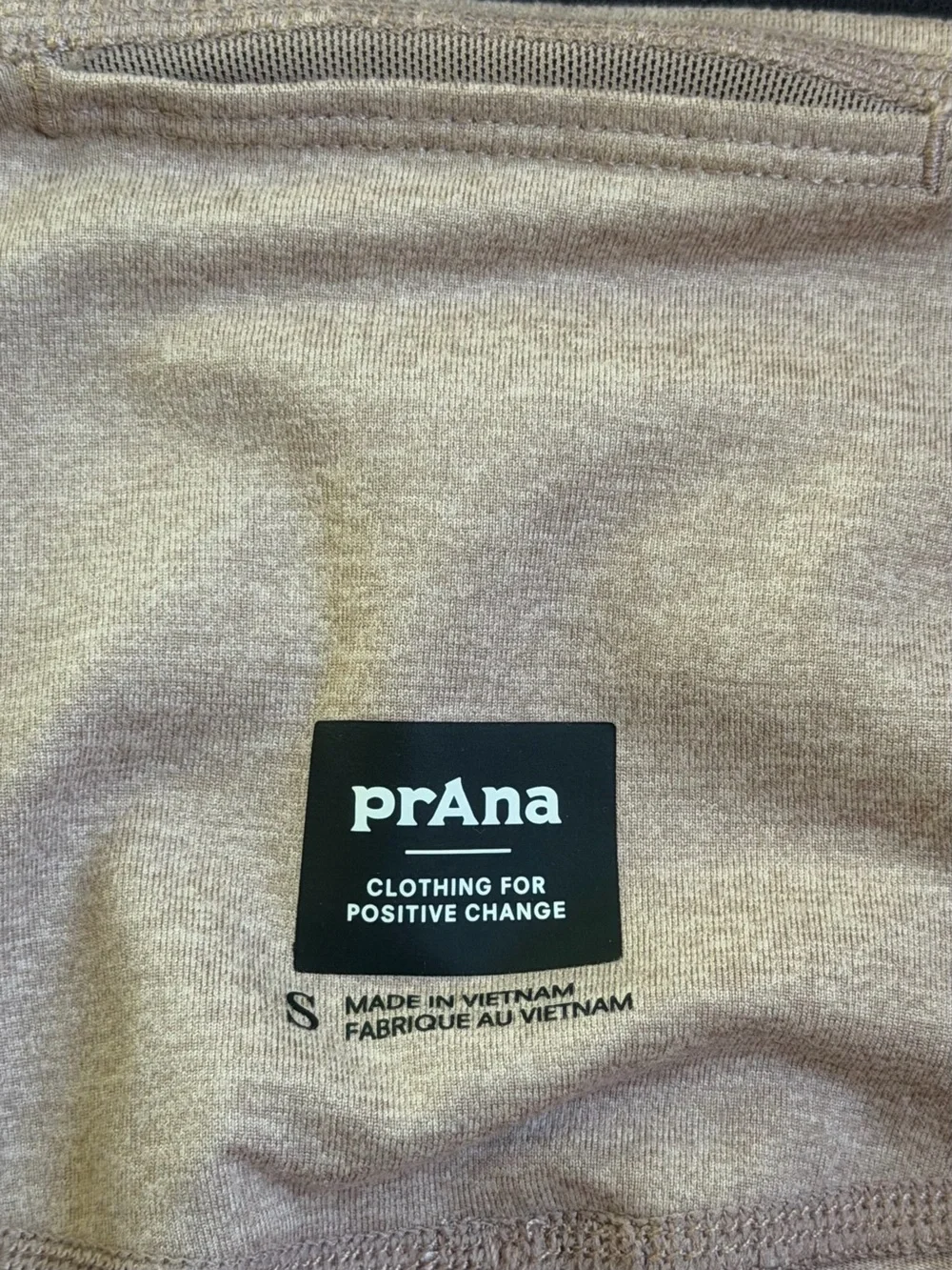 Prana Leggings Womens Small Pink Heather High Rise Yoga Athletic Workout Pants